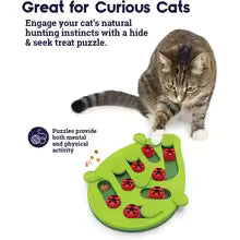 Interactive Cat Treat Puzzle