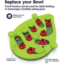 Interactive Cat Treat Puzzle