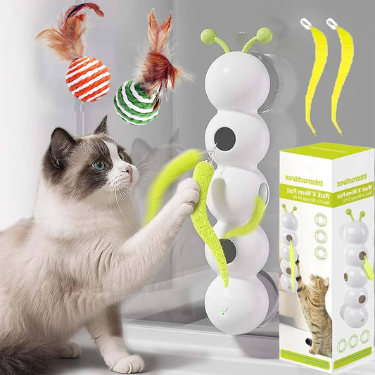 Caterpillar Interactive Cat Toy Motion