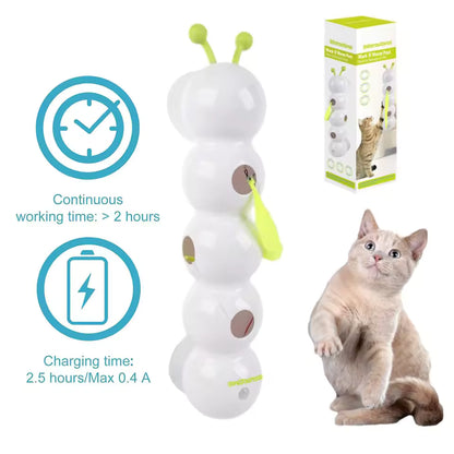 Caterpillar Interactive Cat Toy Motion